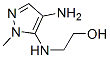 Ethanol,  2-[(4-amino-1-methyl-1H-pyrazol-5-yl)amino]- CAS#: 155601-24-4