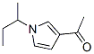 Ethanone, 1-[1-(1-methylpropyl)-1H-pyrrol-3-yl]- (9CI) CAS#: 133611-45-7