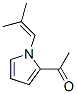 Ethanone, 1-[1-(2-methyl-1-propenyl)-1H-pyrrol-2-yl]- (9CI) CAS#: 117783-47-8