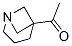 Ethanone, 1-(1-azabicyclo[3.1.1]hept-5-yl)- (9CI) CAS#: 133998-51-3