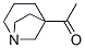 Ethanone, 1-(1-azabicyclo[3.2.1]oct-5-yl)- (9CI) CAS#: 119102-97-5