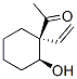 Ethanone, 1-(1-ethenyl-2-hydroxycyclohexyl)-, cis- (9CI) CAS#: 152589-73-6