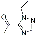 Ethanone, 1-(1-ethyl-1H-1,2,4-triazol-5-yl)- (9CI) CAS#: 153334-25-9