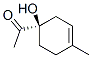 Ethanone, 1-(1-hydroxy-4-methyl-3-cyclohexen-1-yl)-, (R)- (9CI) CAS#: 125254-71-9