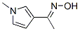 Ethanone, 1-(1-methyl-1H-pyrrol-3-yl)-, oxime, (1E)- (9CI) CAS#: 279226-14-1