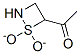 Ethanone, 1-(1,1-dioxido-1,2-thiazetidin-4-yl)- (9CI) CAS#: 130274-83-8
