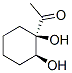 Ethanone, 1-(1,2-dihydroxycyclohexyl)-, (1R-trans)- (9CI) CAS#: 136031-95-3