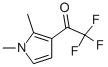Ethanone, 1-(1,2-dimethyl-1H-pyrrol-3-yl)-2,2,2-trifluoro- (9CI) CAS#: 144219-83-0