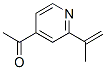 Ethanone, 1-[2-(1-methylethenyl)-4-pyridinyl]- (9CI) CAS#: 142896-12-6