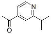 Ethanone, 1-[2-(1-methylethyl)-4-pyridinyl]- (9CI) CAS#: 123005-19-6