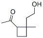 Ethanone, 1-[2-(2-hydroxyethyl)-2-methylcyclobutyl]- (9CI) CAS#: 344747-12-2