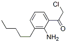 Ethanone, 1-(2-amino-3-pentylphenyl)-2-chloro- CAS#: 128600-55-5