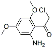 Ethanone, 1-(2-amino-4,6-dimethoxyphenyl)-2-chloro- CAS#: 132257-02-4