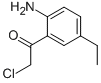 Ethanone, 1-(2-amino-5-ethylphenyl)-2-chloro- (9CI) CAS#: 164788-90-3