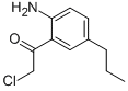 Ethanone, 1-(2-amino-5-propylphenyl)-2-chloro- (9CI) CAS#: 164788-92-5