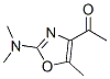 Ethanone, 1-[2-(dimethylamino)-5-methyl-4-oxazolyl]- (9CI) CAS#: 138613-53-3
