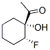 Ethanone, 1-(2-fluoro-1-hydroxycyclohexyl)-, trans- (9CI) CAS#: 119030-21-6