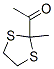 Ethanone, 1-(2-methyl-1,3-dithiolan-2-yl)- (9CI) CAS#: 33266-07-8