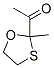Ethanone, 1-(2-methyl-1,3-oxathiolan-2-yl)- (9CI) CAS#: 33266-06-7