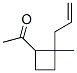 Ethanone, 1-[2-methyl-2-(2-propenyl)cyclobutyl]- (9CI) CAS#: 344747-11-1