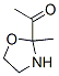 Ethanone, 1-(2-methyl-2-oxazolidinyl)- (9CI) CAS#: 130028-27-2