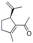 Ethanone, 1-[2-methyl-5-(1-methylethenyl)-1-cyclopenten-1-yl]-, (S)- (9CI) CAS#: 117152-34-8