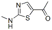 Ethanone, 1-[2-(methylamino)-5-thiazolyl]- (9CI) CAS#: 339022-27-4