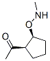 Ethanone, 1-[2-[(methylamino)oxy]cyclopentyl]-, cis- (9CI) CAS#: 152341-49-6
