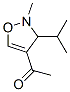 Ethanone, 1-[2,3-dihydro-2-methyl-3-(1-methylethyl)-4-isoxazolyl]- (9CI) CAS#: 140116-82-1