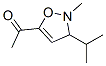 Ethanone, 1-[2,3-dihydro-2-methyl-3-(1-methylethyl)-5-isoxazolyl]- (9CI) CAS#: 140116-83-2