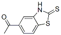 Ethanone, 1-(2,3-dihydro-2-thioxo-5-benzothiazolyl)- (9CI) CAS#: 121942-10-7