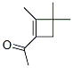 Ethanone, 1-(2,3,3-trimethyl-1-cyclobuten-1-yl)- (9CI) CAS#: 137189-86-7