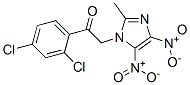 Ethanone, 1-(2,4-dichlorophenyl)-2-(2-methyl-4,5-dinitro-1H-imidazol-1-yl)- CAS#: 143073-65-8
