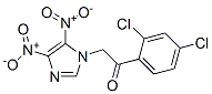 Ethanone, 1-(2,4-dichlorophenyl)-2-(4,5-dinitro-1H-imidazol-1-yl)- CAS#: 143073-62-5