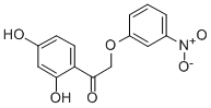 Ethanone, 1-(2,4-dihydroxyphenyl)-2-(3-nitrophenoxy)- CAS#: 137987-90-7