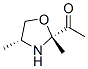 Ethanone, 1-(2,4-dimethyl-2-oxazolidinyl)-, cis- (9CI) CAS#: 141089-17-0