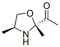 Ethanone, 1-(2,4-dimethyl-2-oxazolidinyl)-, trans- (9CI) CAS#: 141089-18-1