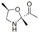 Ethanone, 1-(2,5-dimethyl-2-oxazolidinyl)-, trans- (9CI) CAS#: 141089-16-9