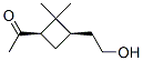 Ethanone, 1-[3-(2-hydroxyethyl)-2,2-dimethylcyclobutyl]-, (1R-cis)- (9CI) CAS#: 162061-50-9