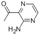 Ethanone, 1-(3-aminopyrazinyl)- (9CI) CAS#: 121246-93-3