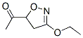 Ethanone, 1-(3-ethoxy-4,5-dihydro-5-isoxazolyl)- (9CI) CAS#: 155430-82-3