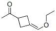 Ethanone, 1-[3-(ethoxymethylene)cyclobutyl]- (9CI) CAS#: 132803-23-7