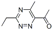 Ethanone, 1-(3-ethyl-5-methyl-1,2,4-triazin-6-yl)- (9CI) CAS#: 139938-61-7