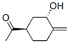 Ethanone, 1-(3-hydroxy-4-methylenecyclohexyl)-, trans- (9CI) CAS#: 116872-42-5
