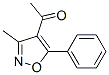 Ethanone, 1-(3-methyl-5-phenyl-4-isoxazolyl)- (9CI) CAS#: 127916-08-9