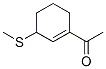 Ethanone, 1-[3-(methylthio)-1-cyclohexen-1-yl]- (9CI) CAS#: 344747-18-8