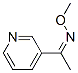 Ethanone, 1-(3-pyridinyl)-, O-methyloxime (9CI) CAS#: 121453-74-5