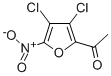 Ethanone, 1-(3,4-dichloro-5-nitro-2-furanyl)- CAS#: 122587-20-6