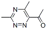Ethanone, 1-(3,5-dimethyl-1,2,4-triazin-6-yl)- (9CI) CAS#: 139938-60-6