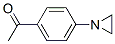 Ethanone, 1-[4-(1-aziridinyl)phenyl]- (9CI) CAS#: 30855-84-6